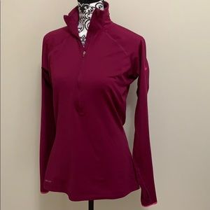 Nike light fleece half zip - L